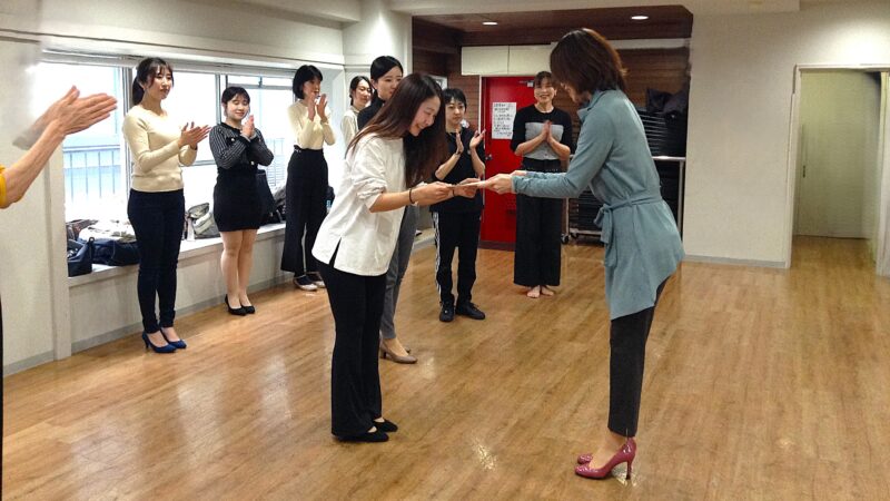 ウォーキングビューティスクール　認定講師　矢口さん