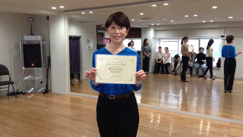 ウォーキングビューティスクール認定講師　村上さん